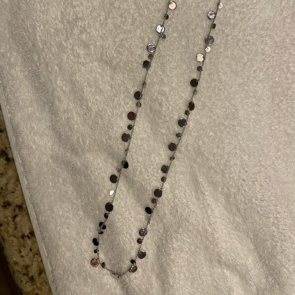 Lia Sophia silver necklace